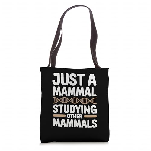 Bolsa Tote Just A Mammal Studying Other Mammals miniatura 1