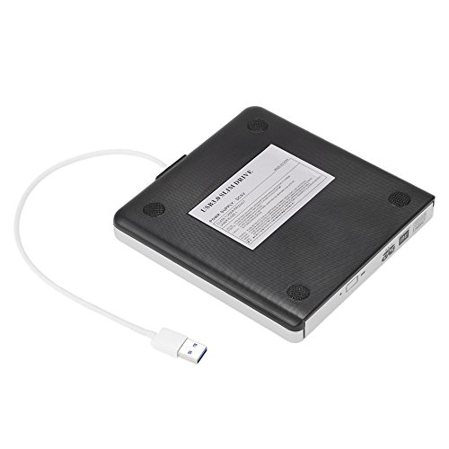 Docooler USB 3.0 Portátil Ultra Slim External CD-RW DVD-RW CD DVD ROM jogador unidade de gravação de