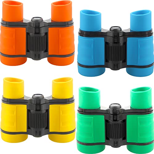 Binoculares infantiles 4x30 Mini Compactos 4 unidades miniatura 1