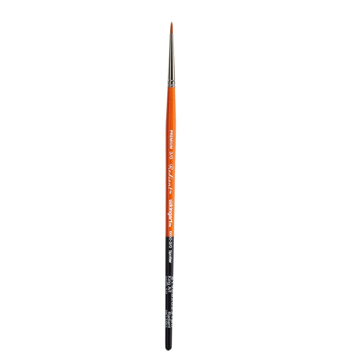 KingArt Radiant Paint Brush-Spotter, Size: 3/0