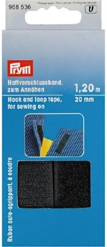 Prym Cinta de Velcro, poliéster, Negro, 14.0 x 9.0 x 2.4 cm ...