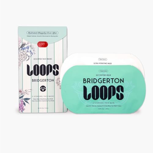LOOPS Bridgerton™ NETFLIX (Happily) Ever After Set - Korean Face Masks, 2pc