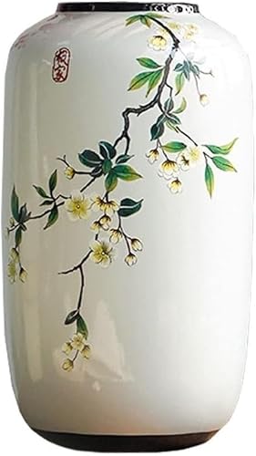 Bzgpmfud B Vase Desktop For Living Room Ceramic Hallway Porch Decoration Countertop Center Suitable Flower Vases(B)
