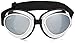 Pacific Coast Airfoil Goggles (Chrome Frame/Silver Mirror Lens)