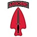 US Army - 1st Special Forces Operational Detachment Delta SSI Patch Decal - 1st SFOD-D - Special Operations Command - Delta Force - 3.5 Inch Tall Full Color Decal