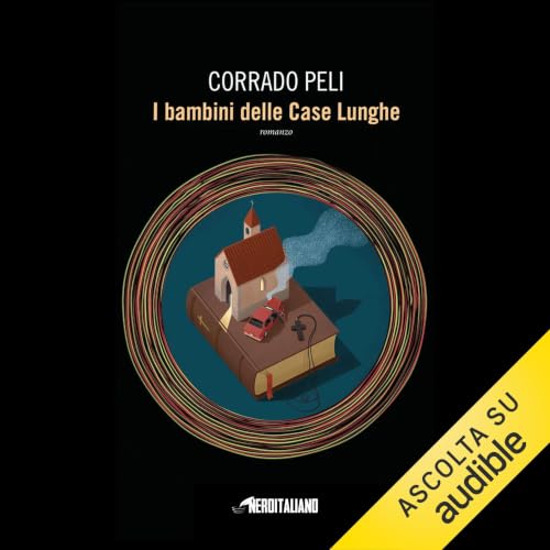 Diseño de la portada del título I bambini delle case lunghe