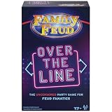 Spin Master Games, Family Feud: Over the Line Adult Party Game, The Classic Survey Says Guessing Game that Goes Beyond Family Fun Night, for Teens & Adults, Friendsgiving, 2+ Players, for Ages 17 & Up