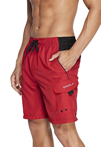 Image of Speedo Men's Marina Sport Volley, Knee Length Swim Trunk