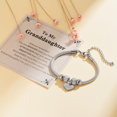 Yonhon To My Granddaughter Bracelets Gift from grandma, Granddaughter Bracelets Gift by Yonhon - Used condition - Image 4