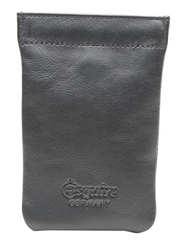 Preisvergleich Produktbild Esquire Logo Schlüsseletui Leder 8 cm