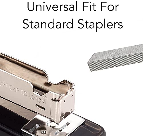 Staples 4 Pack - 20,000 Premium Staples S.F.3 - Heavy Duty Chisel Point Premium Staples 1/4 Inch Staple - Staples for Stapler Jam Free Office Staples for Standard Stapler