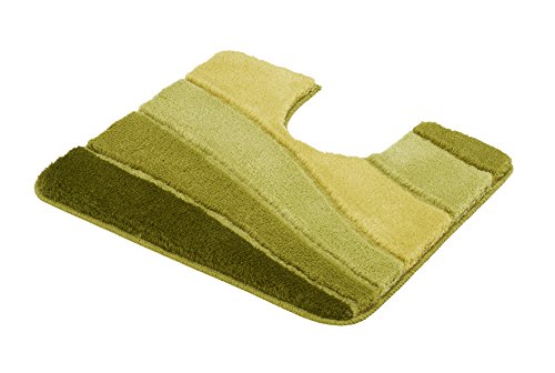 Meusch Ocean Toilet Rug Clover WC Vorlage 55/50 cm mit Ausschnitt multicoloured