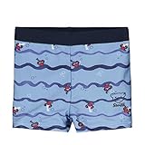 Steiff Jungen Badeshorts Badehose, Blau (Forever Blue 6027), 92 (Herstellergröße: 092)