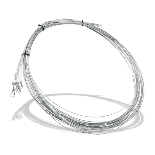 NIDAYE 14 Foot Long Bale Wire, 14 Gauge Single Loop Bundle Baling Wires, 160 Pieces Galvanized Baler Wire for Horizontal and Vertical Closed Door Manual Tie Balers by NIDAYE - Used condition - Image 2