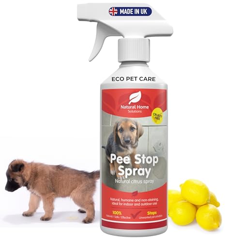 Pee Stop Spray Big Value 1L Urine Stop for Cat Dog Enzyme Urine Destroyer Repellent Stop Cats Dogs Repeat Marking Indoors Outdoors 100% Natural