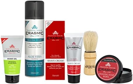 Erasmic Moisturising Smooth Aloe Vera Shave Gel, 100ml