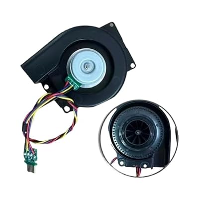 Sweeper Fan Module Replacement, Compatible For Roomb I7 I8, Black Silent Motor Fan Engine Ventilation Parts For Vacuum Cleaner