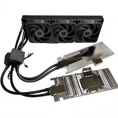 RTX4090 48GB Turbo AIO Dual GPU cooler water block cooling kit for NVIDIA