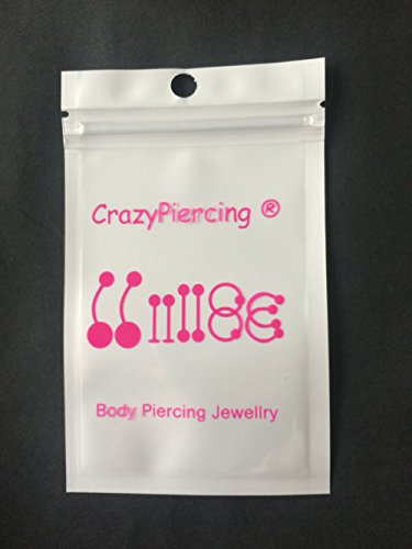Crazypiercing Wholesale 30X Ball Nipple Tongue Ring Bar/Tongue Pin/Barbells Body Piercing Jewelry #TOP4
