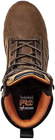 Timberland Men's Hypercharge 8" Composite Toe Waterproof NT WP, Brown: Brown, 9 | Image 4