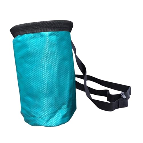 Bolsa de magnesio para escalada anti pérdidas con cierre de cordón