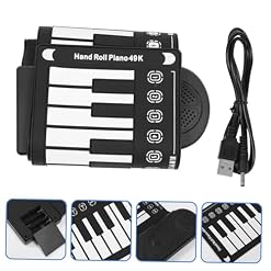 COOPHYA 1 Set 49 Touches Piano À roulettes Claviers De Piano pour Enfants Piano pour Enfants Clavier De Musique De Piano pour Enfants Piano Pliable 49 Touches Piano Enroulable À 49 – Image 5