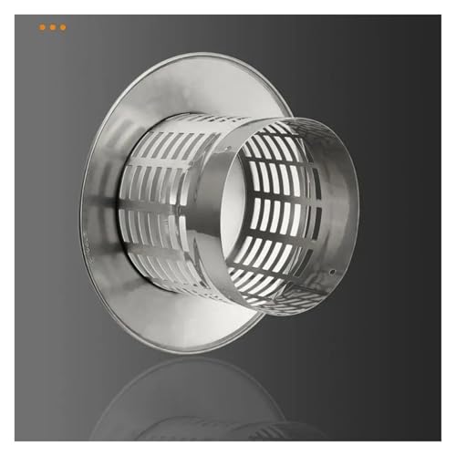 Chapeau de cheminée inox 110 mm résistant aux intempéries - 7