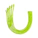 Piscifun 6-Pack Braided Leader Loop Connector for Fly Line - 20lb Yellow 6 Pack