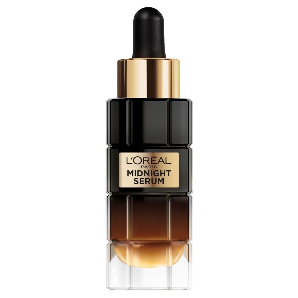 L'Oréal Paris – Midnight Serum Age Perfect Renaissance Cellular - Anti-Wrinkle, Firmness, Radiance Facial Care – With Protective Antioxidant Complex - All Skin Types – 30 ml