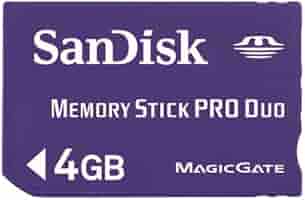 Amazon | サンディスク MemoryStick Pro Duo 4GB SDMSPD-4096