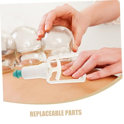 Ipetboom 2pcs Manual Cupping Therapy Tools Hand Pump Vacuum Cupping Device for Body Treatment miniatura 3