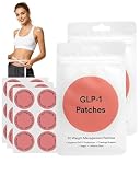 Zeayebsr 60 Piezas Parches Adelgazantes, Slim Patch, Parche Adelgazante Quema de Grasa Rápido, Parche de Ombligo para Abdomen y Cintura, Hombres y Mujeres(rosa)