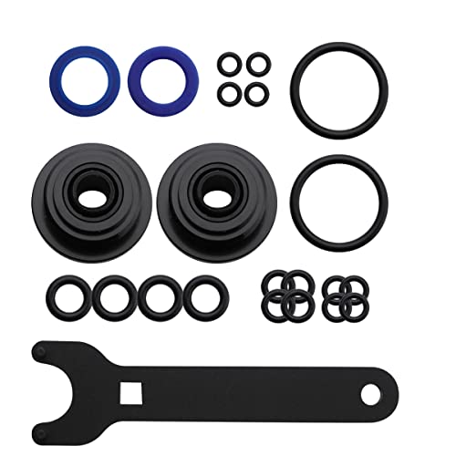 Kaloeou Hc5340 Front Mount Hydraulic Steering Cylinder Seal Kit With Pin Wrench For Hc5341 Hc5342 Hc5343 Hc5344 Hc5346 Hc5347 Hc5348 Hc5358 Hc5365 Hc5375 Hc5394 Hc5445 Hc6750 Hc6751 #TOP4