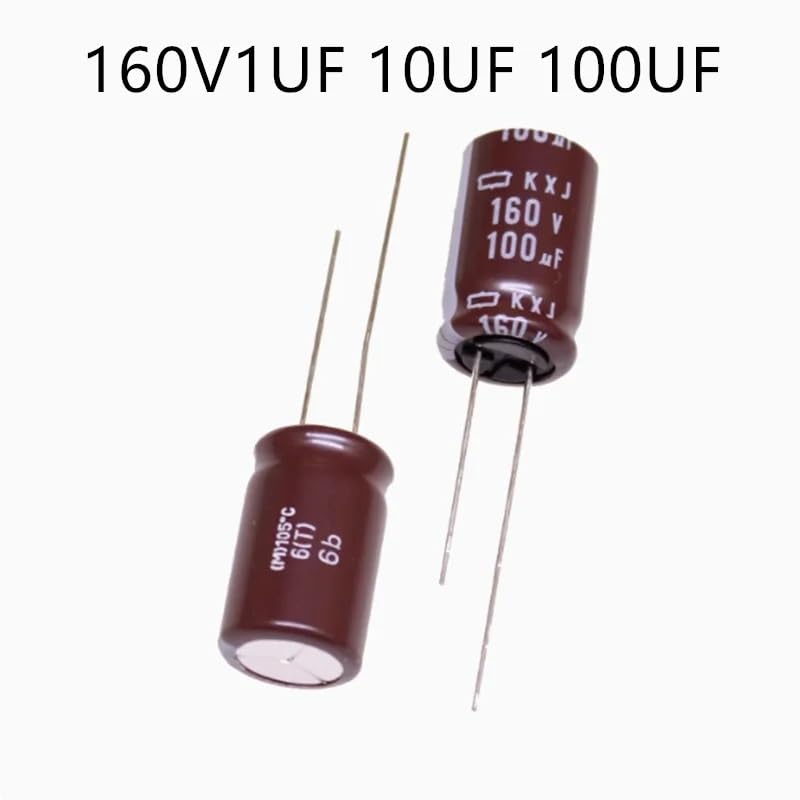 10PCS Aluminum Electrolytic Capacitor 160V39UF 12X12 Capacitance Meters