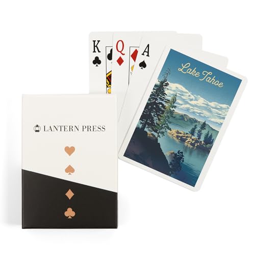 Baraja de poker Lake Tahoe de 52 cartas