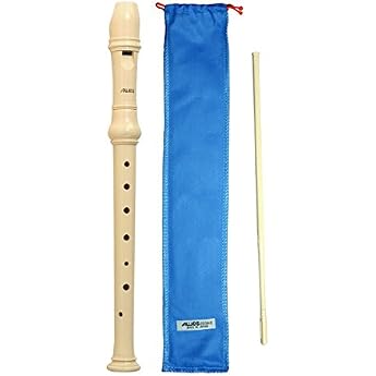 Aulos C-Soprano Recorder Elite Model 202A German Fingering Plastic Flute