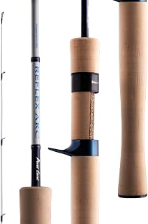 PURELURE Reflex ARC BFS Fishing Rod Micro Lures Flick Casting, Toray Carbon Fiber T300+T1100G+M46X, Fuji Stainless Steel Frame with SIC Ring, Full Cork Reel Seat Handle, MF High-end Stream Rod 2 PCS