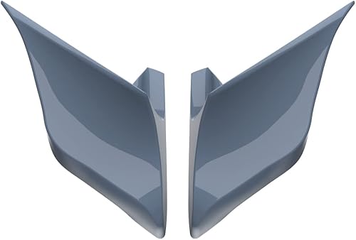 Miniatura 434 de Advanblack Barracuda - Cubiertas laterales estiradas plateadas (brillantes), paneles extendidos para Harley Touring Street Glide Road Glide Electra