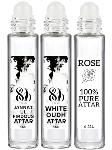 Image of 80% Scents Attar Perfume for Men & Women - Long Lasting Attars for men & women - Designer Cologne