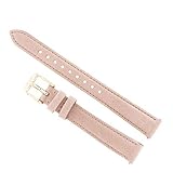  Fossil Uhrband Wechselarmband LB-ES3988 Ersatzband ES3988 Uhrenarmband Leder 14 mm Rosa