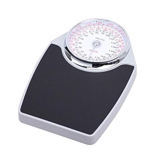 Smart Body Fat Scale Professional Mechanical Scale Analog Scale with Silver Painting No Batteries Used in hotels gym home bathroom etc.