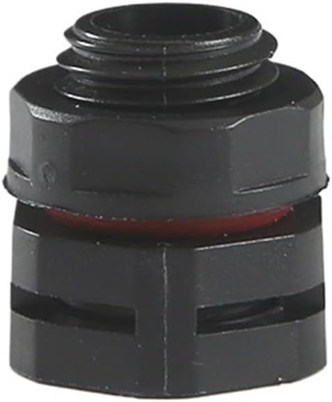 Waterproof Air Vent Valves Waterproof Proof One-Way Ventilation Air Breather Valves M12 Vent Plug Eptfe Valve(Black,M5X0.8_10PCS)