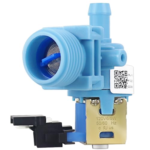 ZATUX W10327249 W10327250 Dishwasher Water Inlet Valve Compatible with Whirl-pool Ken-more Kitch-enaid Dishwasher Replaces W11175771 W10872255 W10195047 AP6339872 PS12578165 -  ZA-W10327250