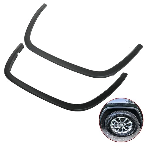 Lucasng Front Fender Flare Compatible With 2011-2016 Jeep Grand Cherokee Textured Black, Abs Plastic,Model Ch1291106 1Mp38Rxfae (Right Passenger Side) #TOP1