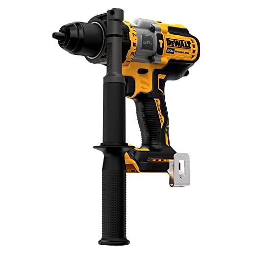 DEWALT FLEXVOLT ADVANTAGE 20V MAX* Hammer Drill, Cordless, 1/2-Inch, Tool Only (DCD999B)
