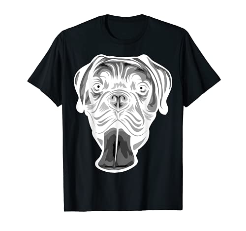 Foto Negativa Fresca Estilo Tee Imagen de Boxer Pet Camiseta