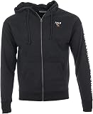 Abercrombie & Fitch Męska kurtka z kapturem, czarna, czarny, L