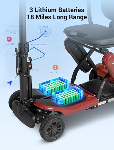 Electric Mobility Scooter Foldable Compact