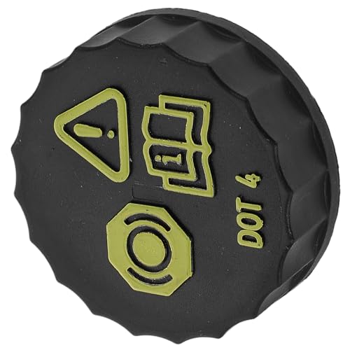 ibasenice Tapa de Llenado de Líquido de Frenos para Coche Plástico Duradero Diseño Antigoteo Fácil Instalación para Mondeo Fiesta