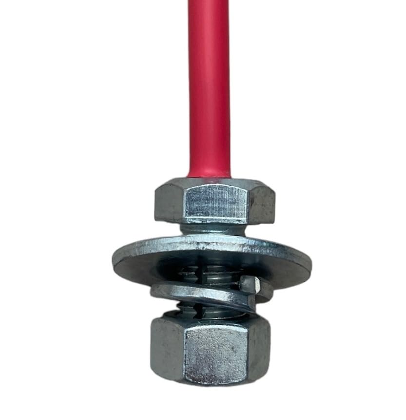 JLP 7 FT Tall 5/16 Orange Pole Snow Trailer Markers & Heavy Duty Ride Park Approved Wind Resistant Nylon Rectangle Fluorescent Orange 12x9 in Flag Set Red Cargo PWC Motorcycle RV Travel Trailer